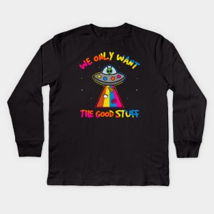 Good Abduction Kids Long Sleeve T-Shirt